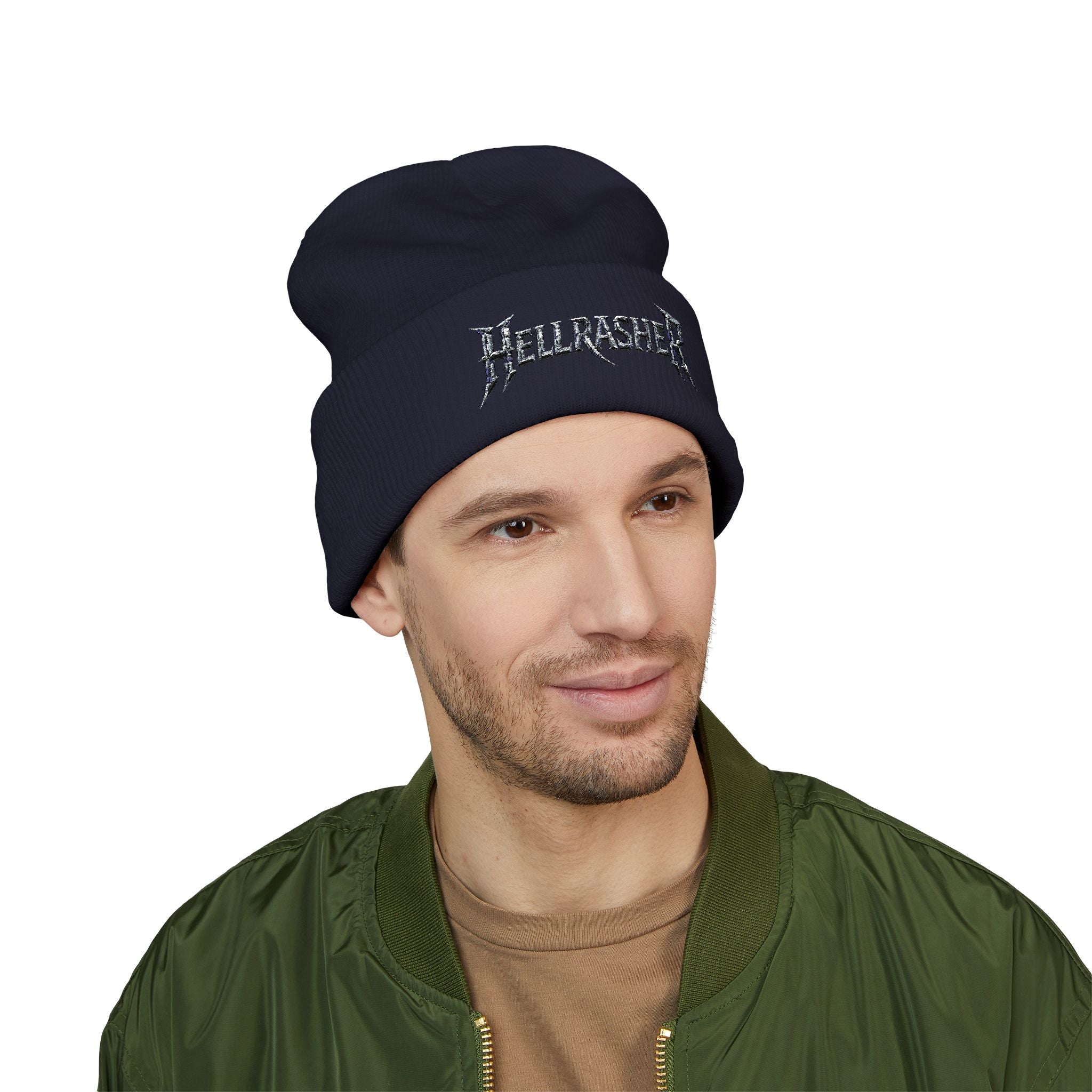 Embroidered Winter Hat Hellrasher