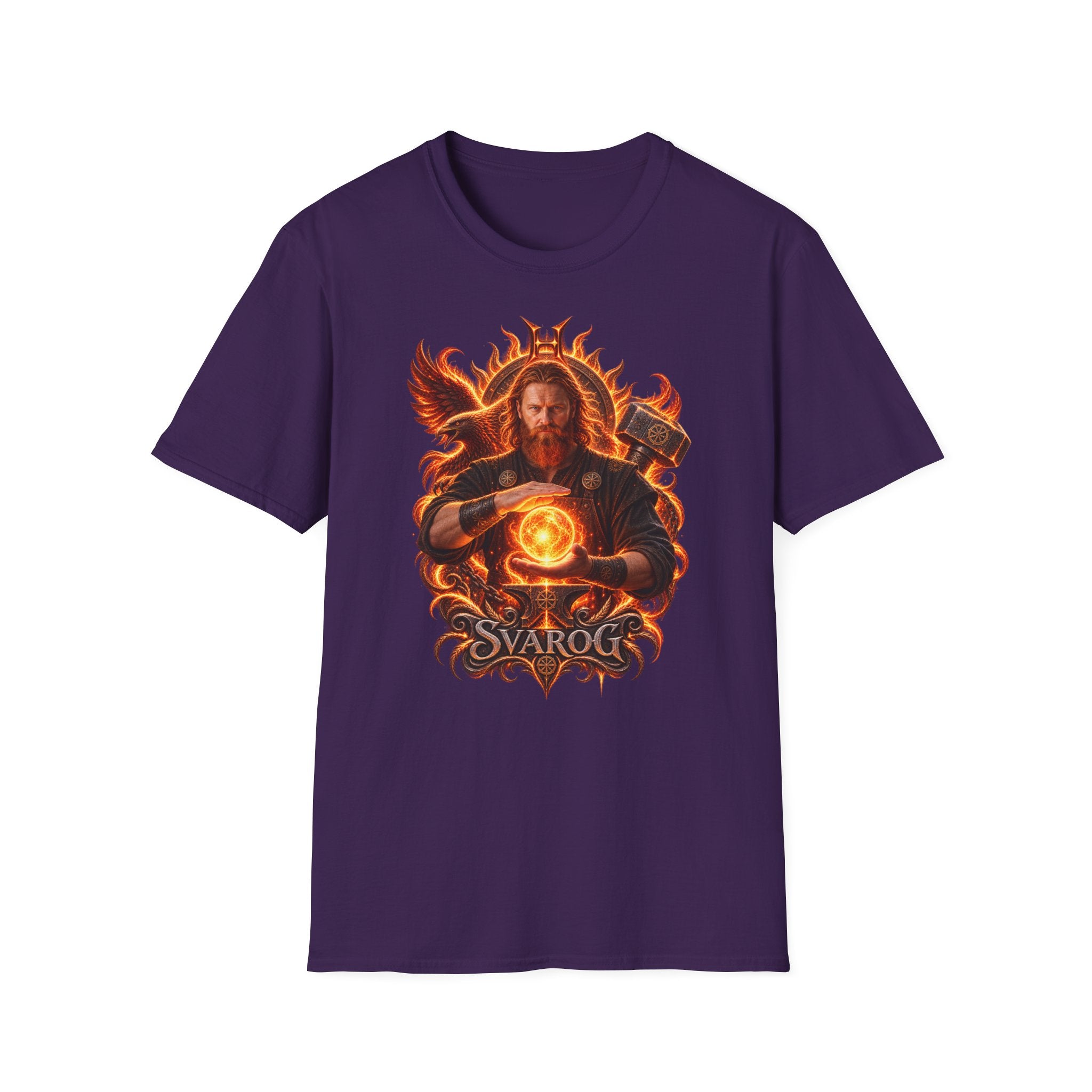 Svarog T-Shirt – Slavic God of Fire and Blacksmithing | Hellrasher