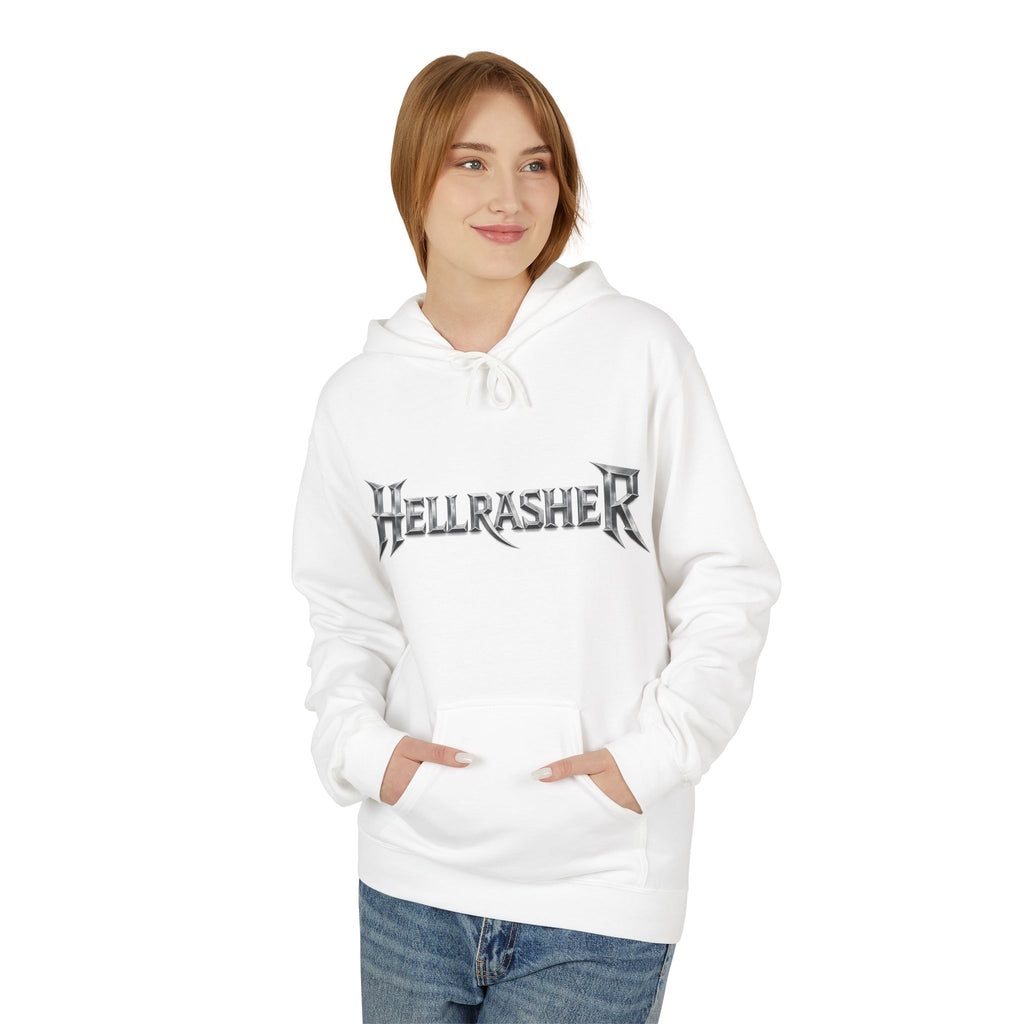 Oficiální Hellrasher Mikina s Kapucí – Premium Softstyle Hoodie