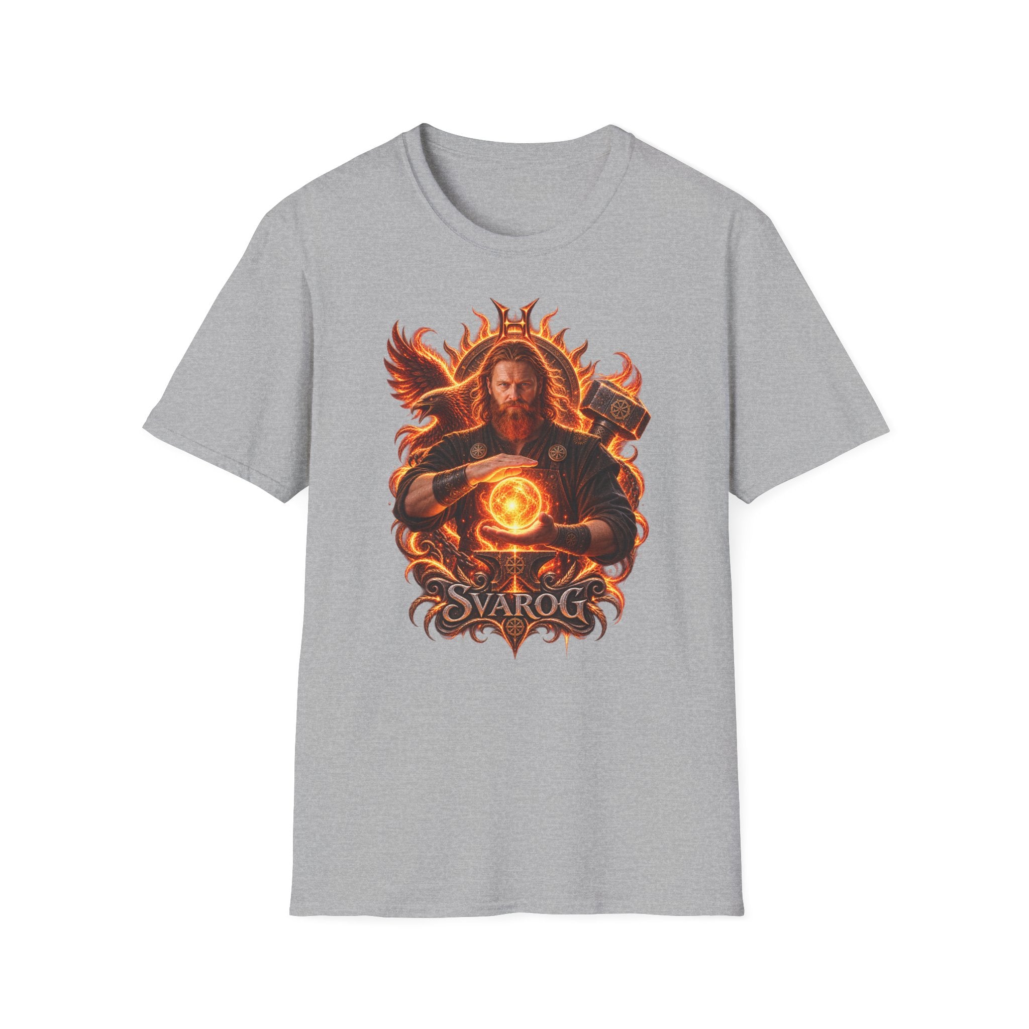 Svarog T-Shirt – Slavic God of Fire and Blacksmithing | Hellrasher