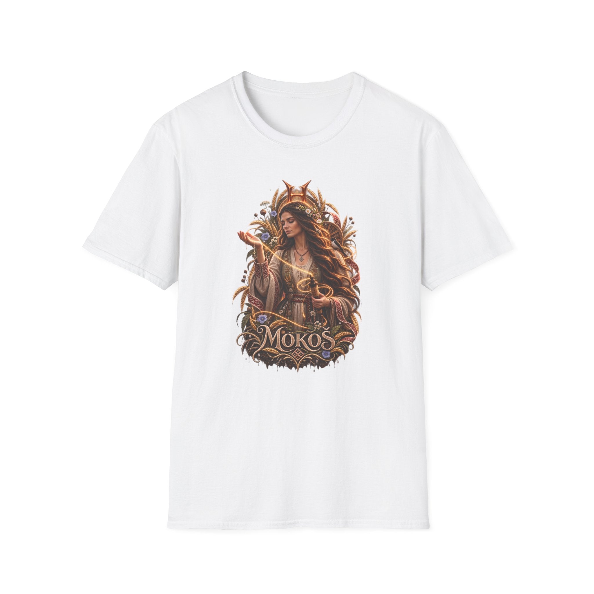 T-shirt Mokoš - Slavic goddess of earth and destiny | Hellrasher