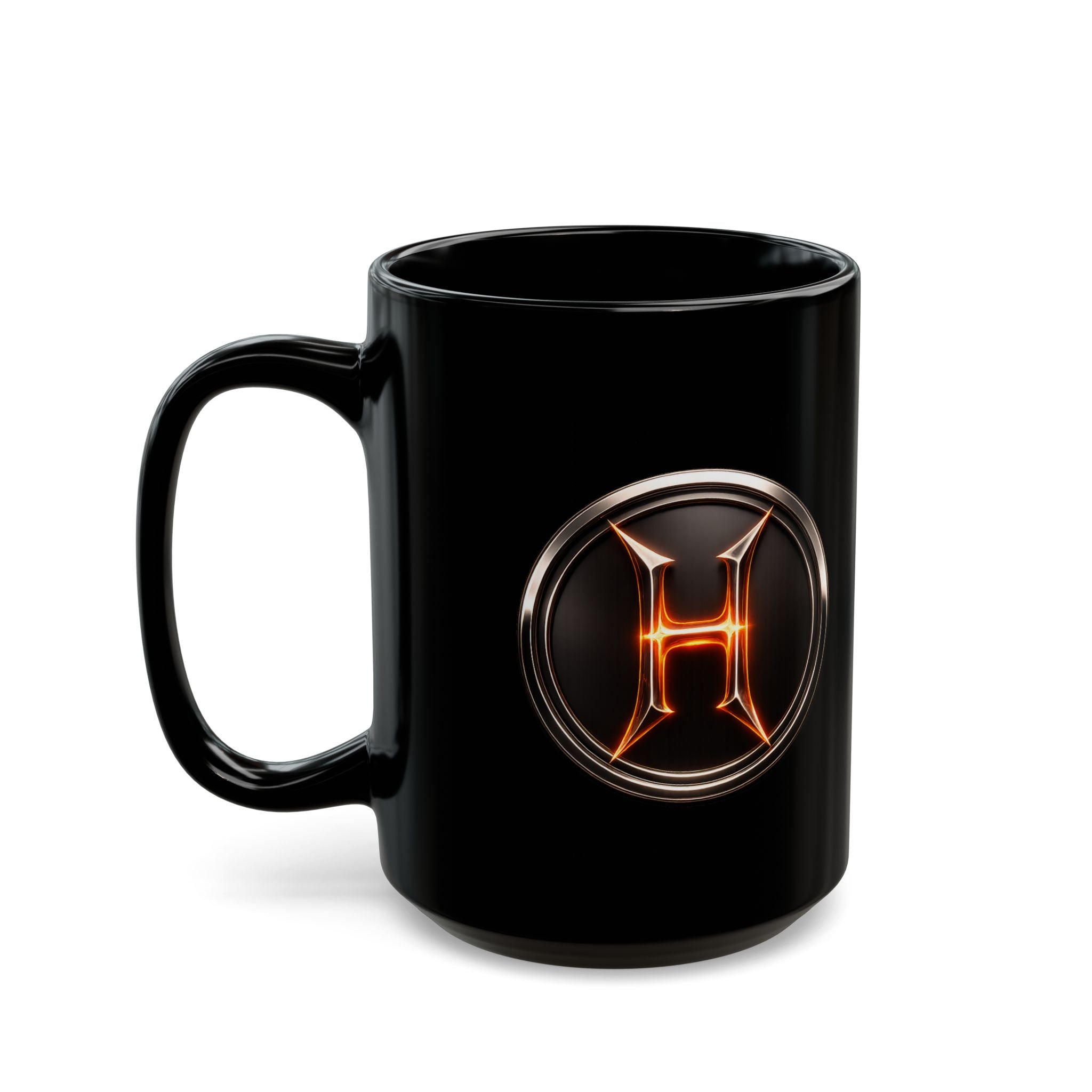 Černý hrnek HELLRASHER – 330 / 440 ml
