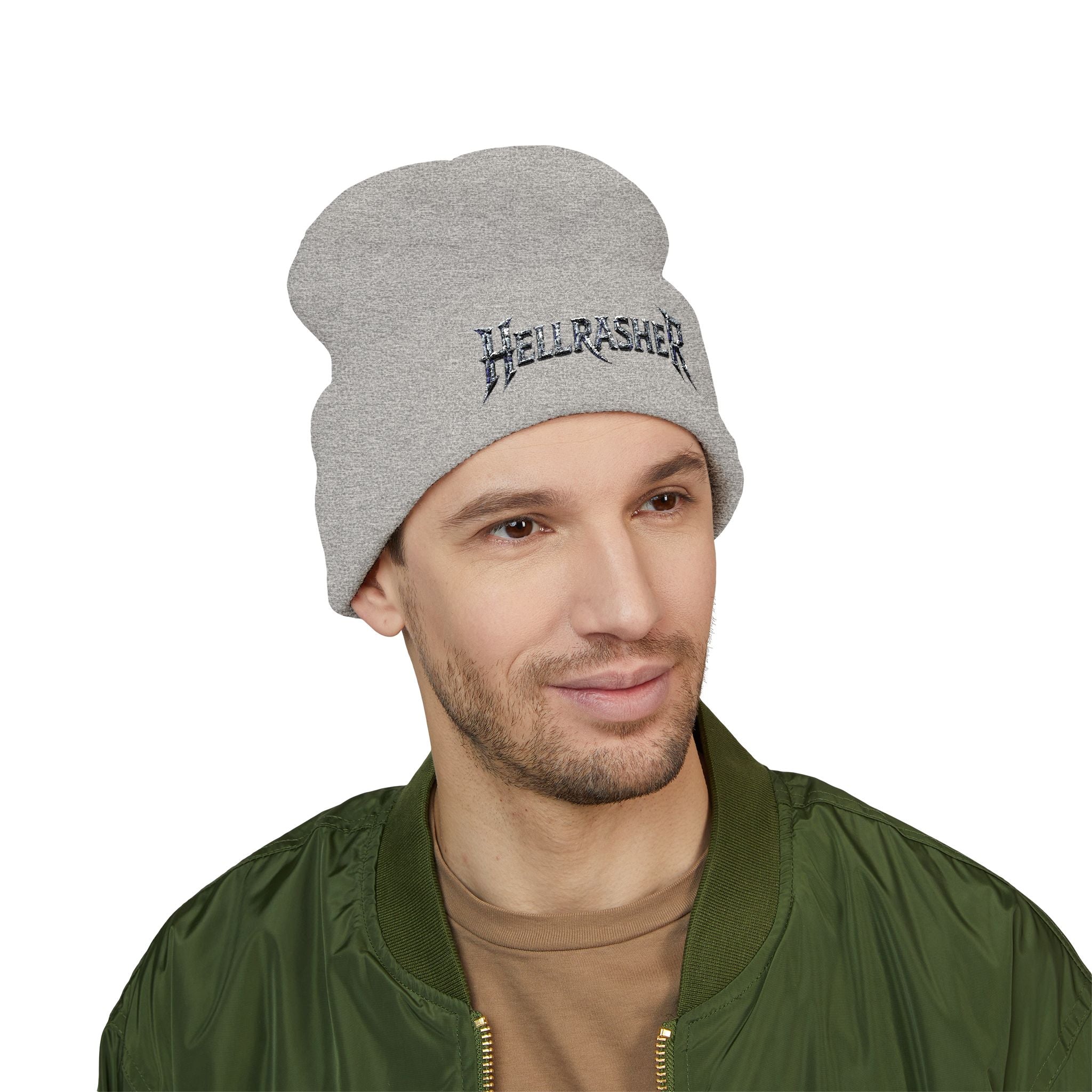 Embroidered Winter Hat Hellrasher