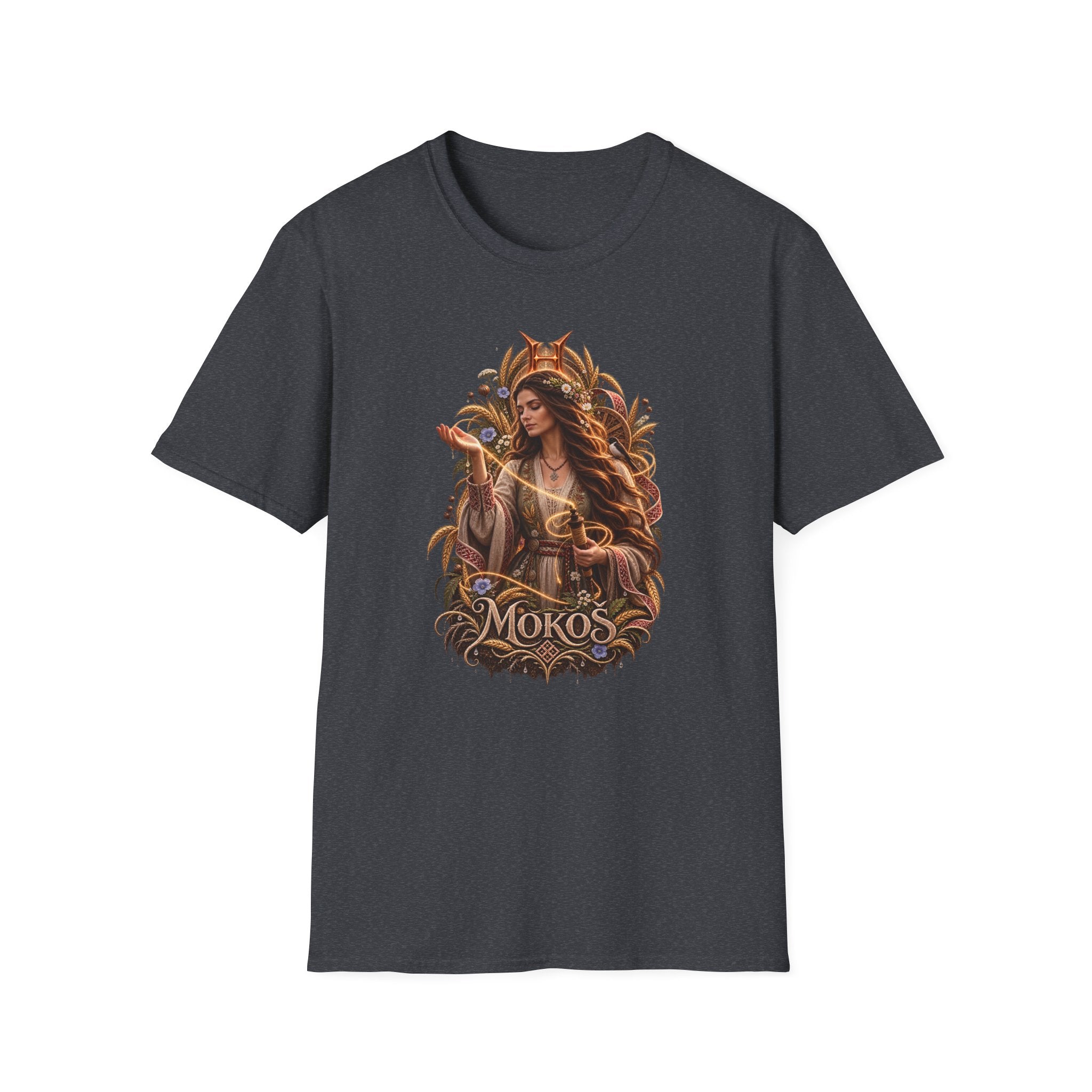 T-shirt Mokoš - Slavic goddess of earth and destiny | Hellrasher