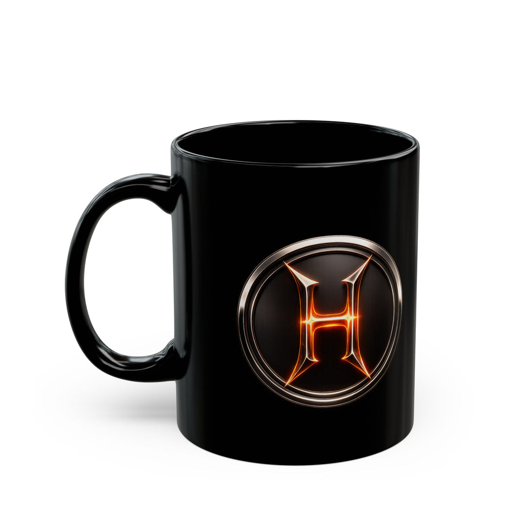 Černý hrnek HELLRASHER – 330 / 440 ml