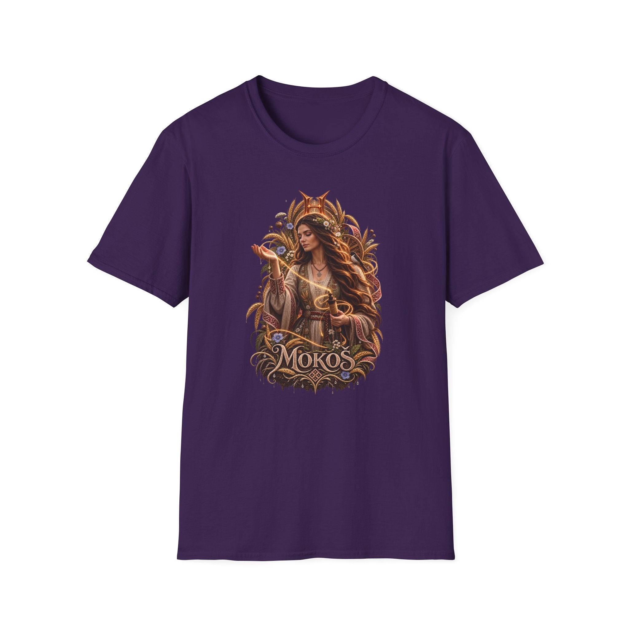 T-shirt Mokoš - Slavic goddess of earth and destiny | Hellrasher