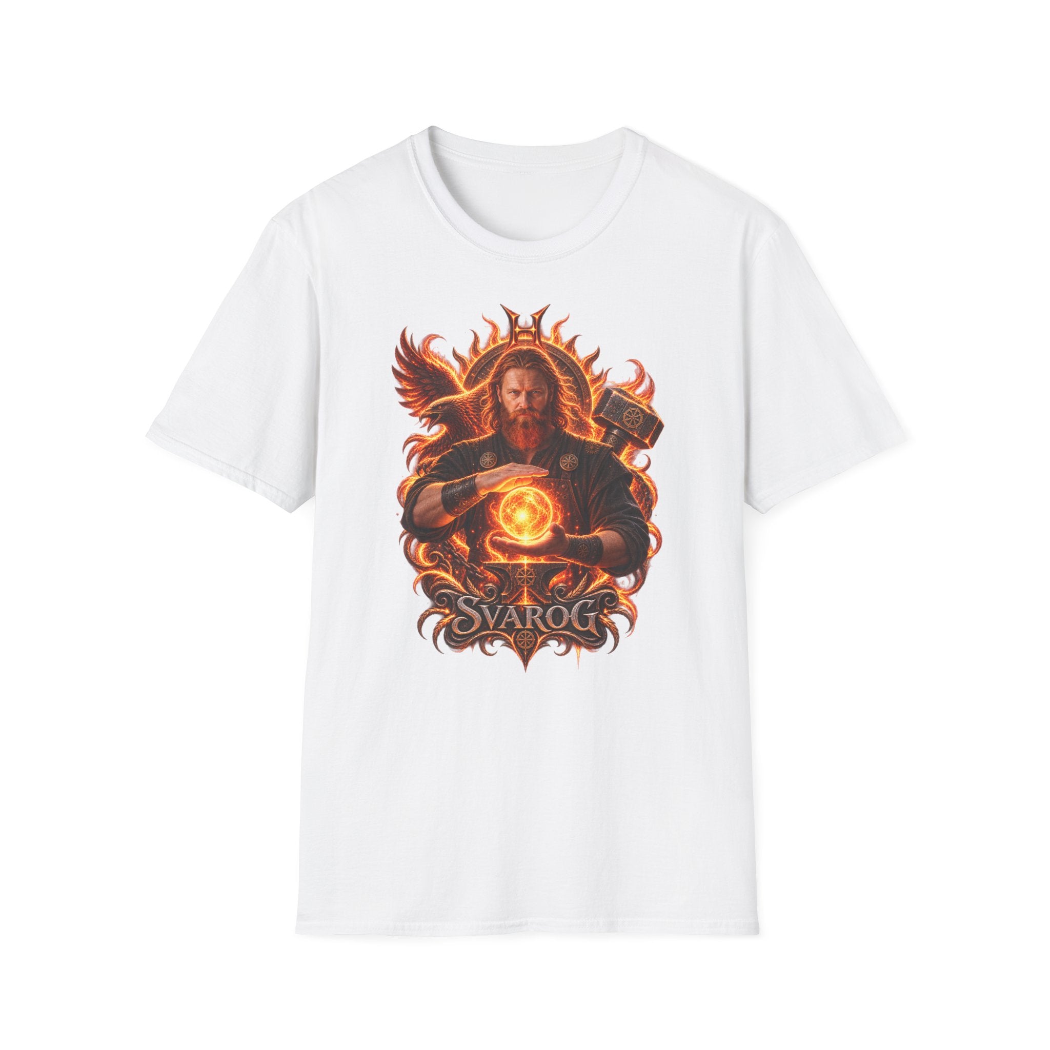 Svarog T-Shirt – Slavic God of Fire and Blacksmithing | Hellrasher