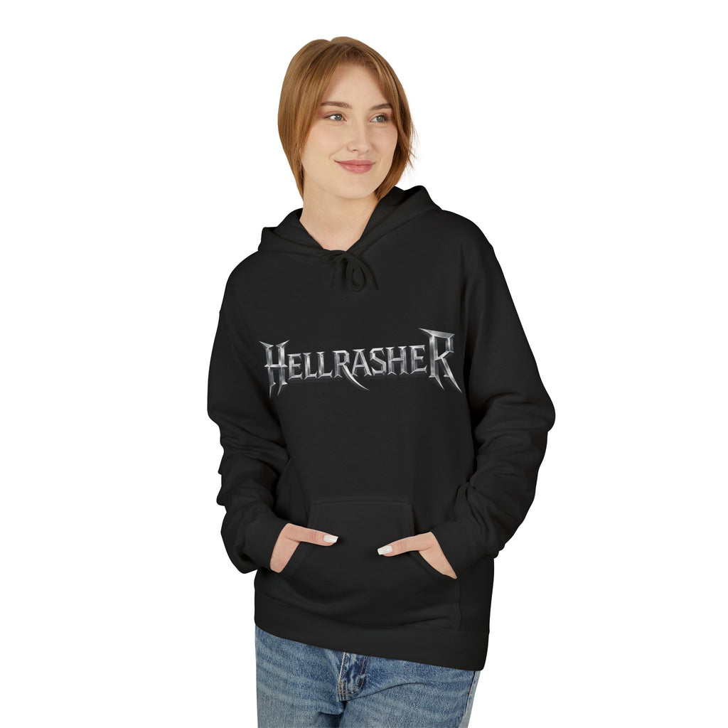 Oficiální Hellrasher Mikina s Kapucí – Premium Softstyle Hoodie