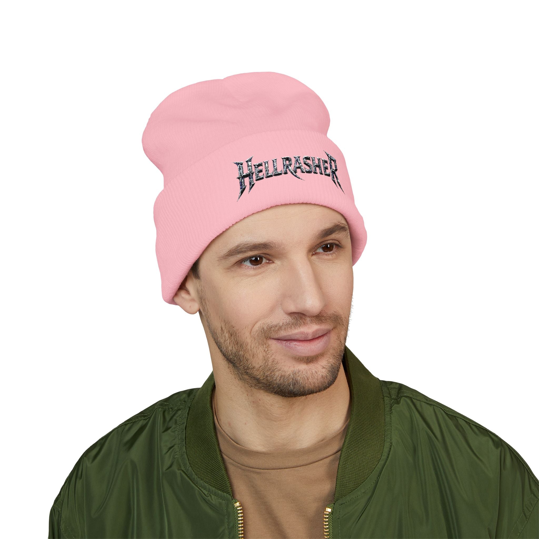 Embroidered Winter Hat Hellrasher