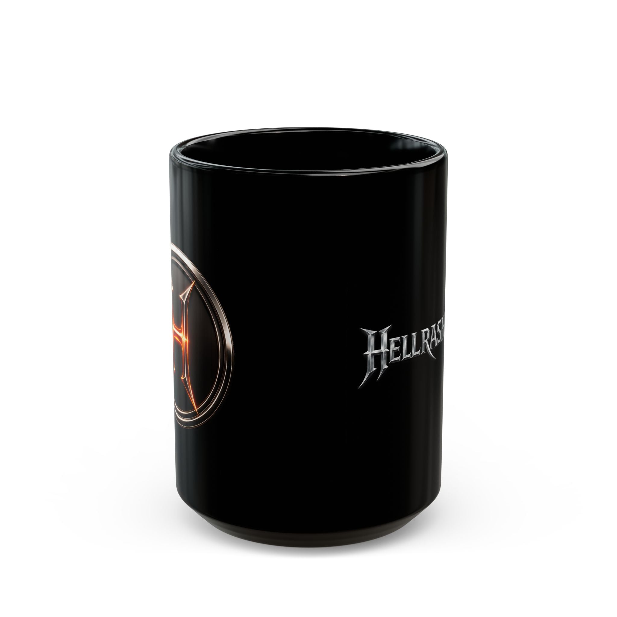 HELLRASHER Black Mug – 330 / 440 ml