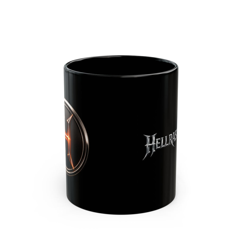 Černý hrnek HELLRASHER – 330 / 440 ml