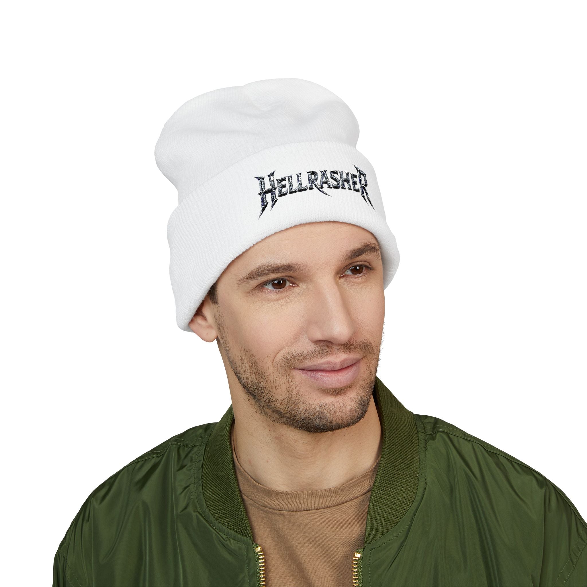 Embroidered Winter Hat Hellrasher