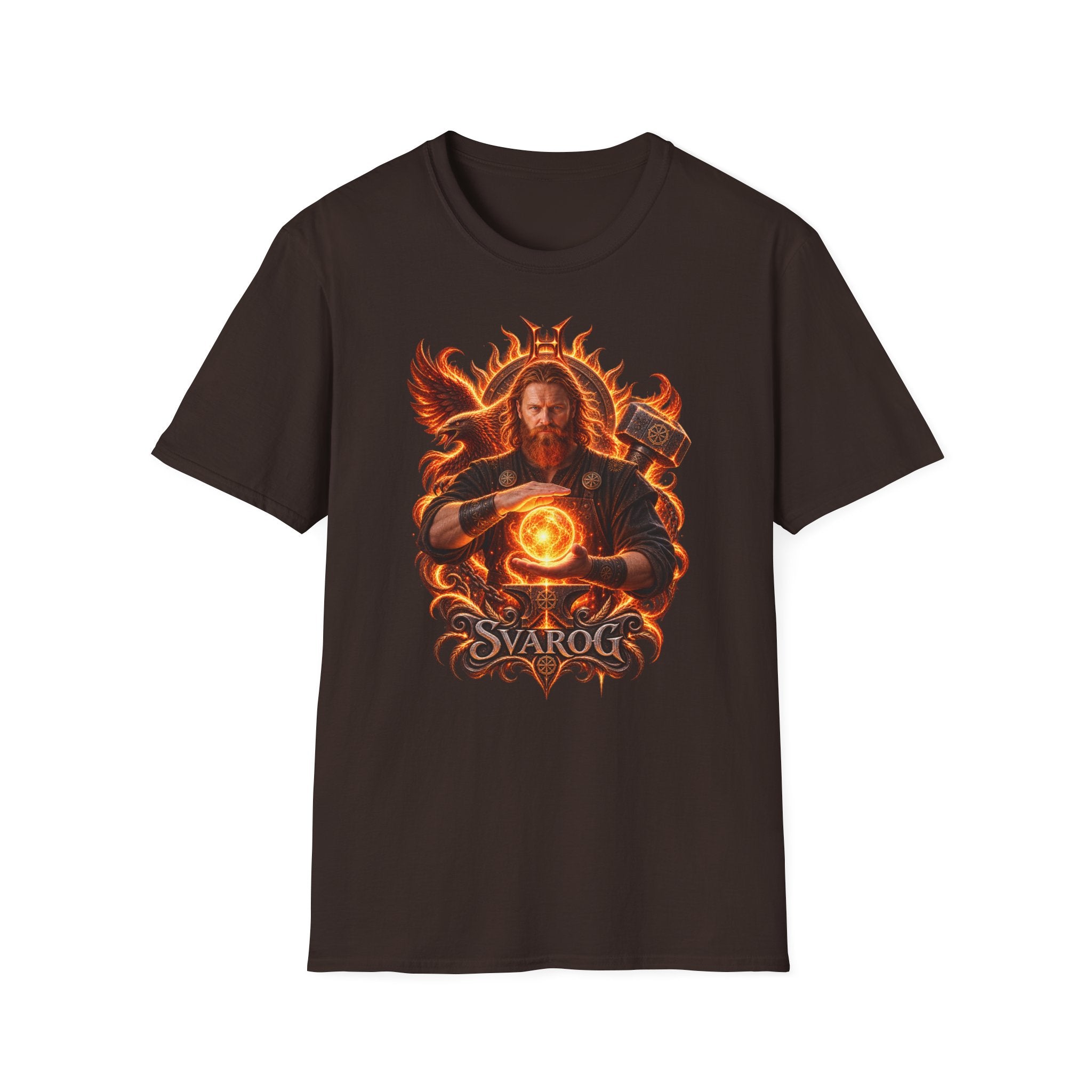 Svarog T-Shirt – Slavic God of Fire and Blacksmithing | Hellrasher